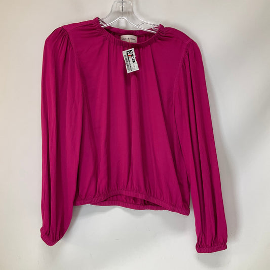 Top Long Sleeve By Cloth & Stone In Pink, Size: Xs