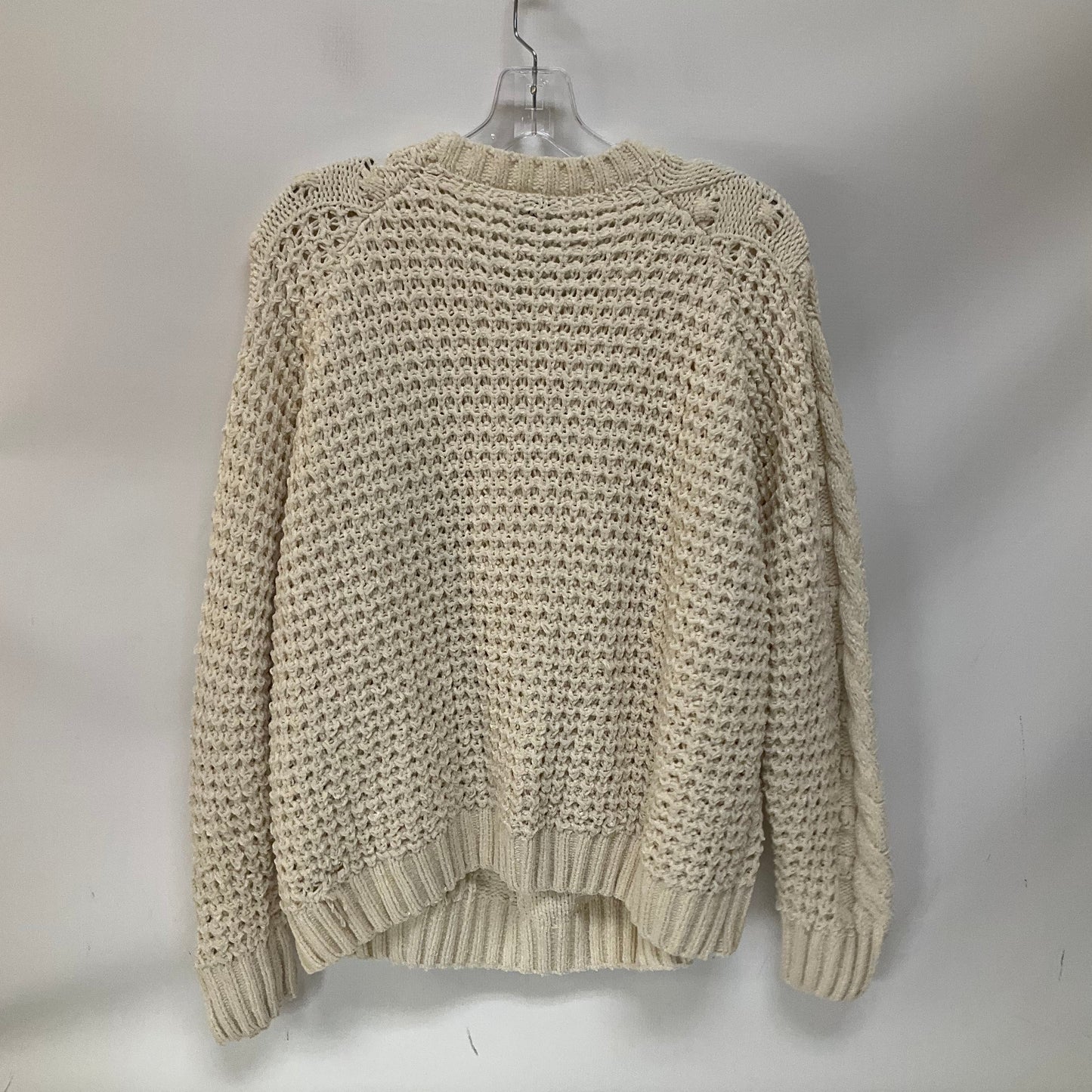 Sweater By Cmc In Cream, Size: 3x