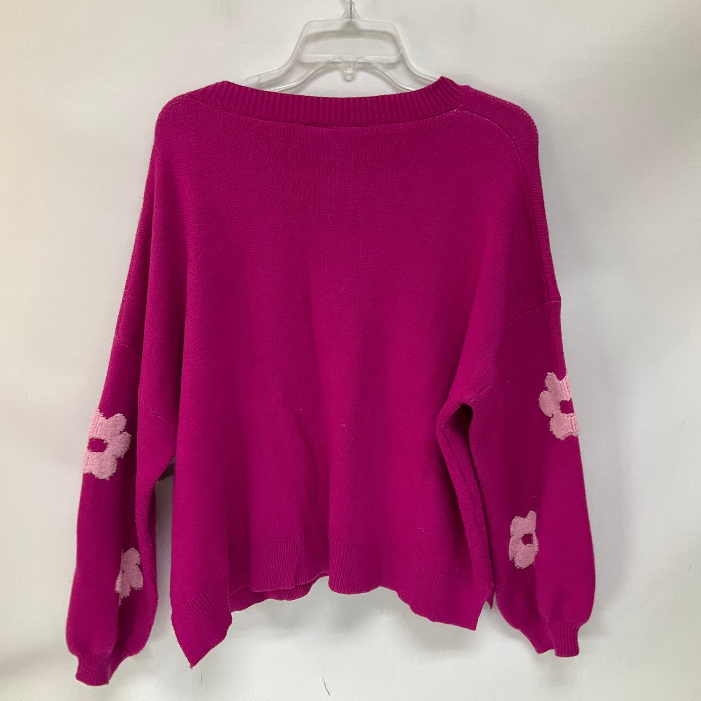 Sweater By Cmc In Pink, Size: 3x