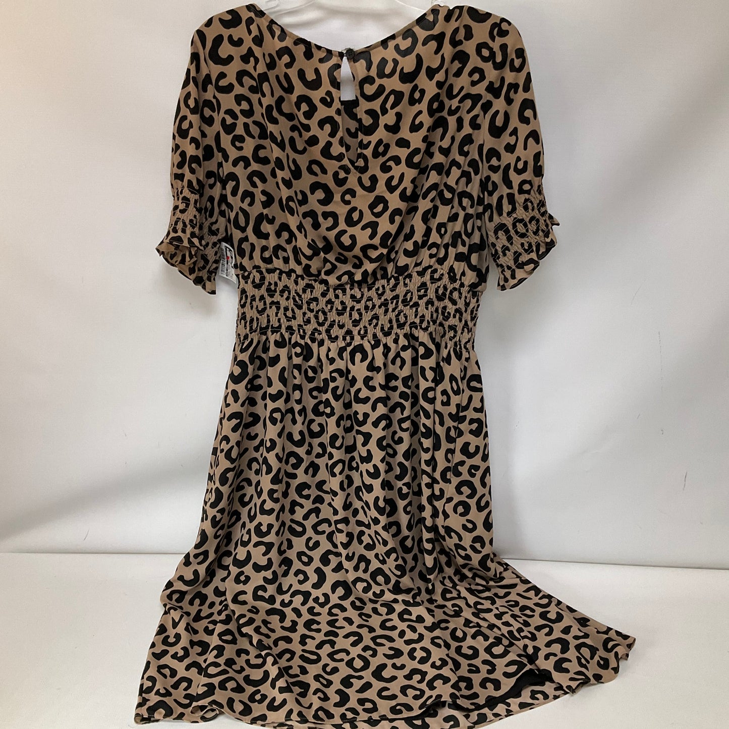 Dress Casual Midi By Kate Spade In Leopard Print, Size: Xl