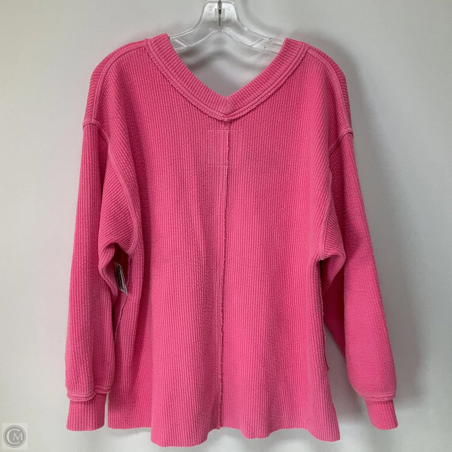 Top Long Sleeve By Aerie In Pink, Size: Xs