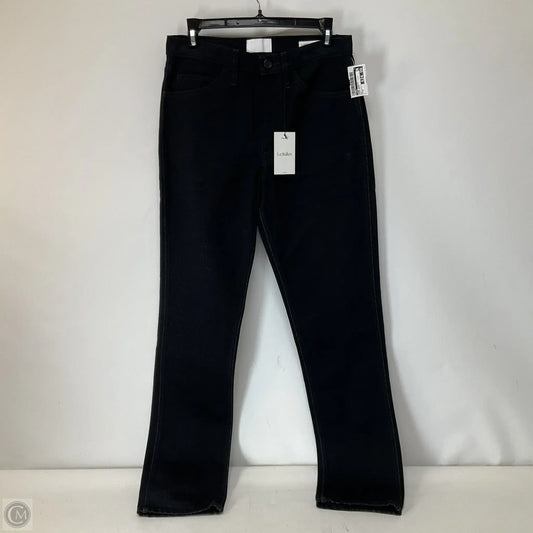 Jeans Straight By Frame In Black Denim, Size: 2