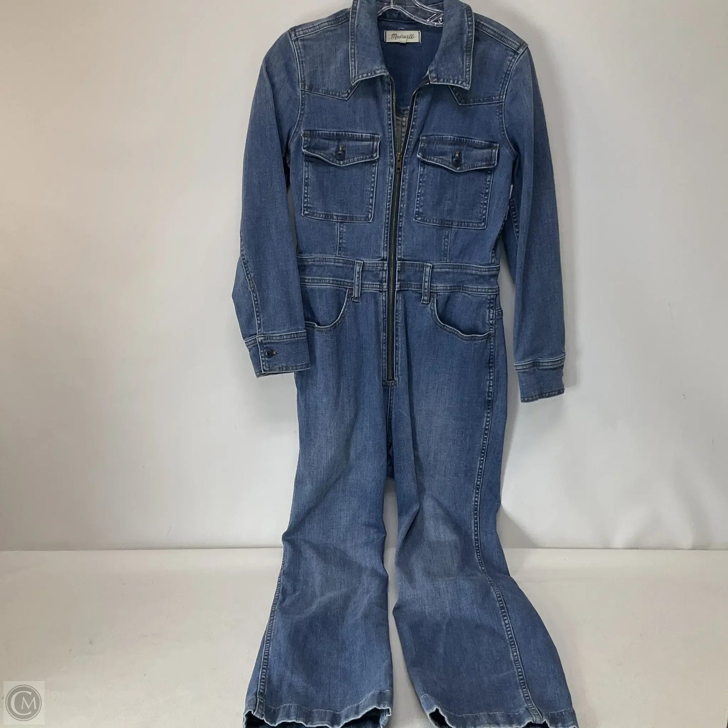 Jumpsuit By Madewell In Blue Denim, Size: 4