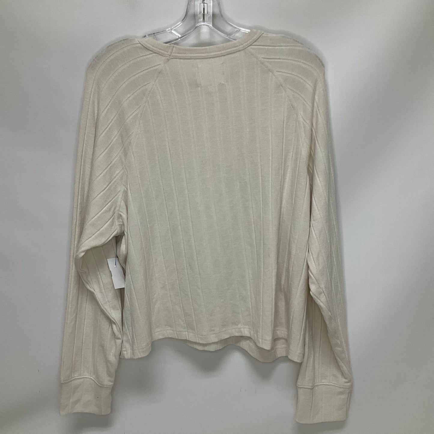 Top Long Sleeve By Aerie In Cream, Size: Xl