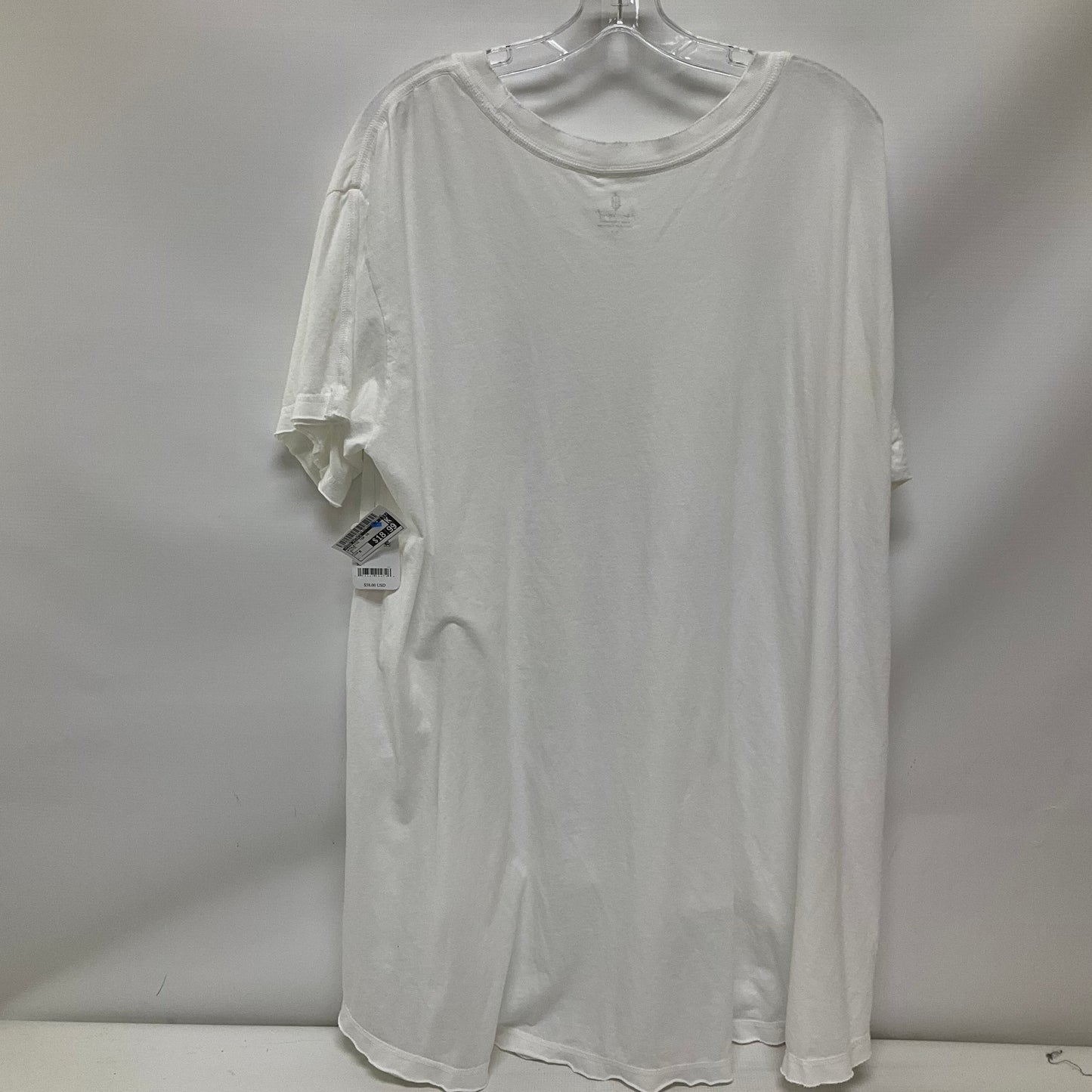 Athletic Top Short Sleeve By Free People In White, Size: M