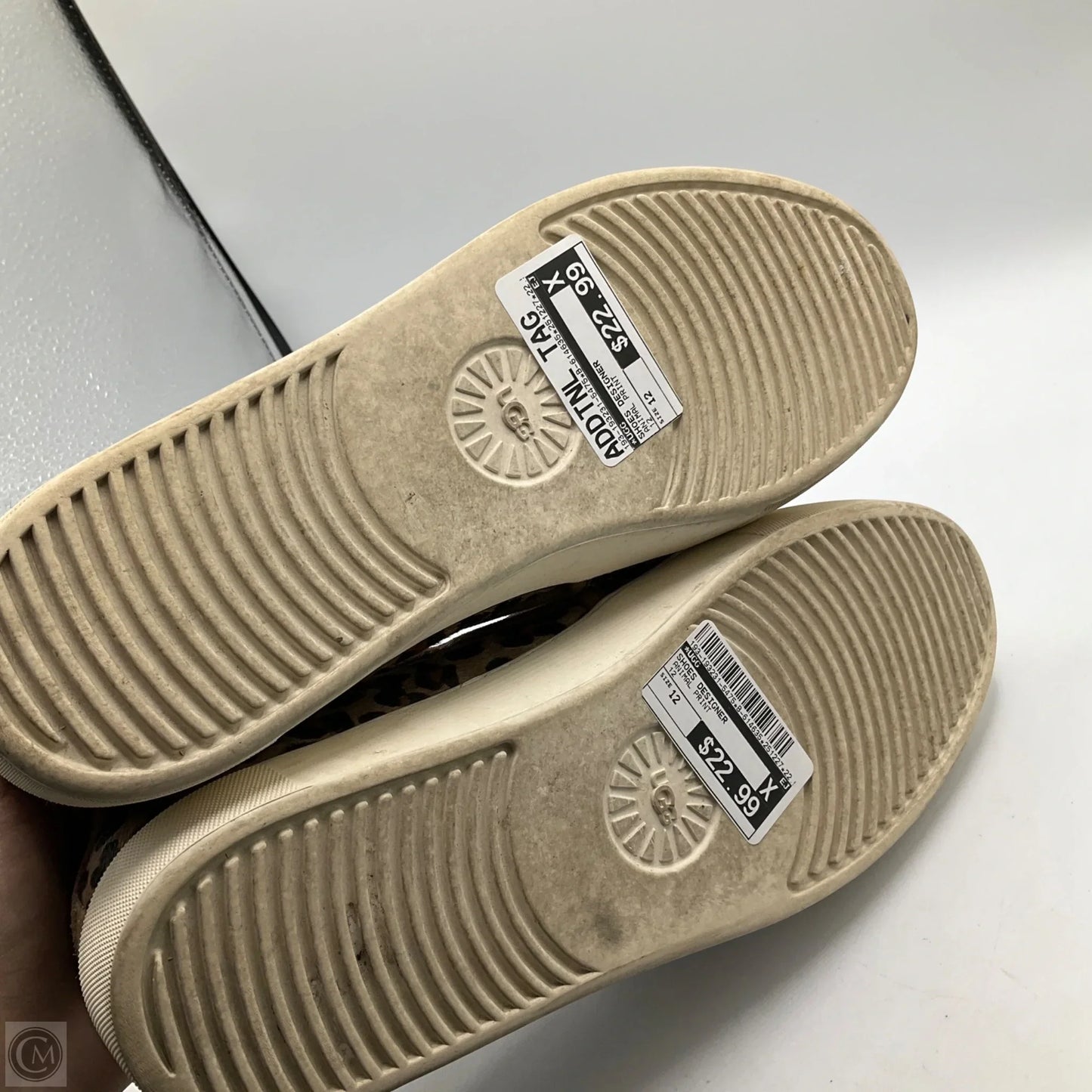 Shoes Designer By Ugg In Animal Print, Size: 12