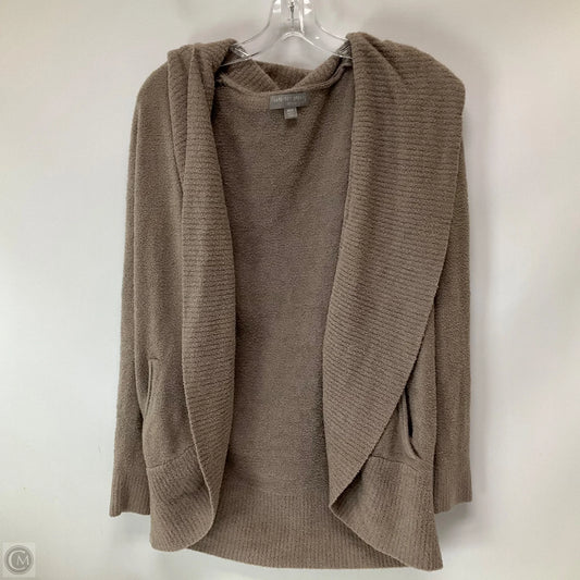 Sweater Cardigan By Barefoot Dreams In Taupe, Size: Xs