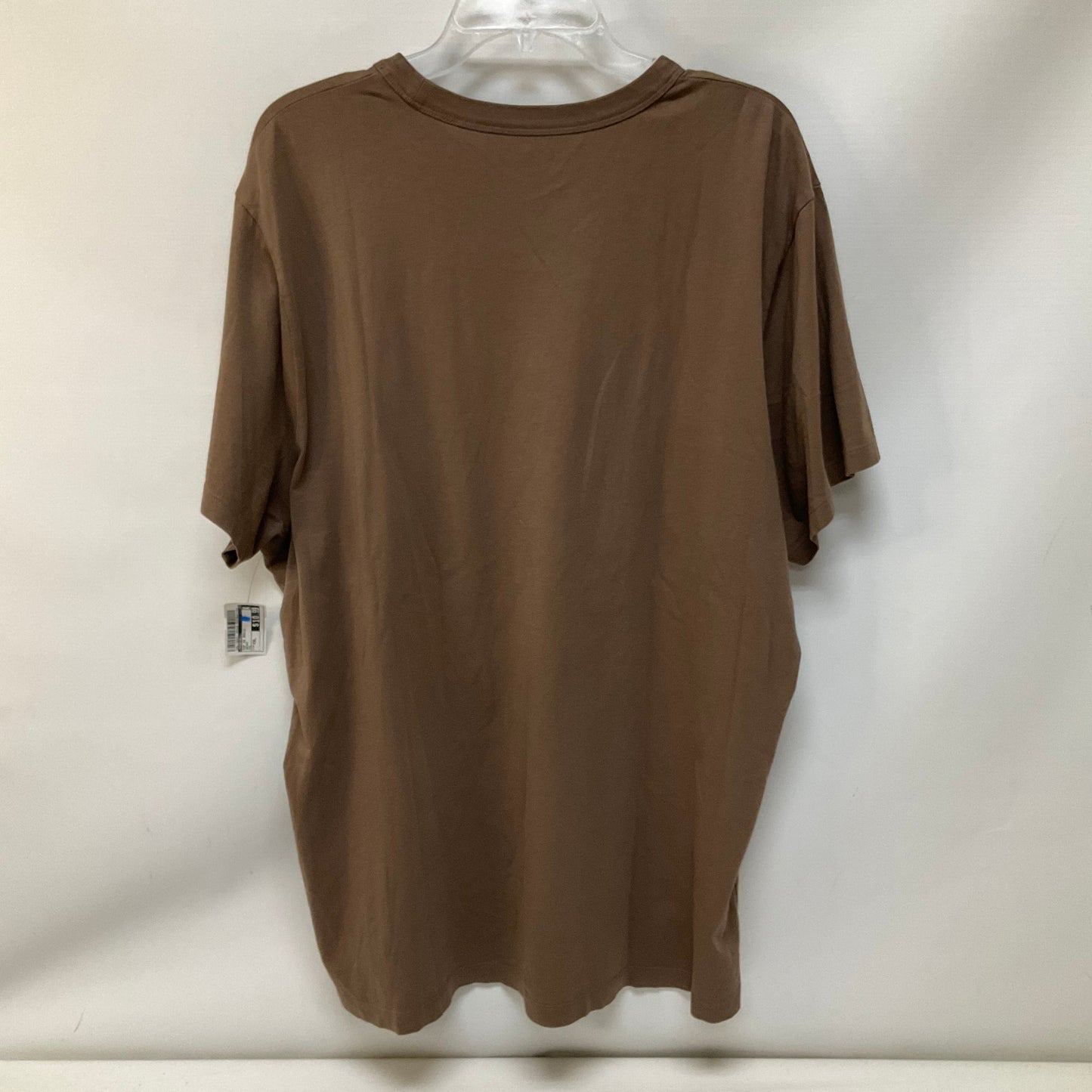 Top Short Sleeve Basic By Madewell In Brown, Size: Xxl