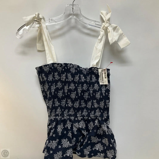 Top Sleeveless By Cma In Navy, Size: Xs