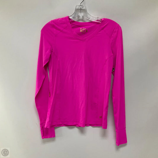 Top Long Sleeve Designer By Lilly Pulitzer In Pink, Size: Xs