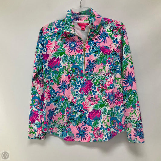 Top Long Sleeve Designer By Lilly Pulitzer In Multi-colored, Size: Xs