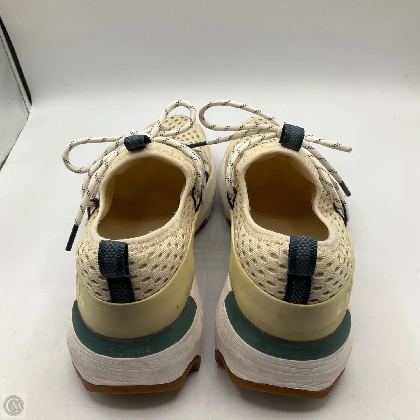 Shoes Athletic By Sorel In Tan & White, Size: 7.5