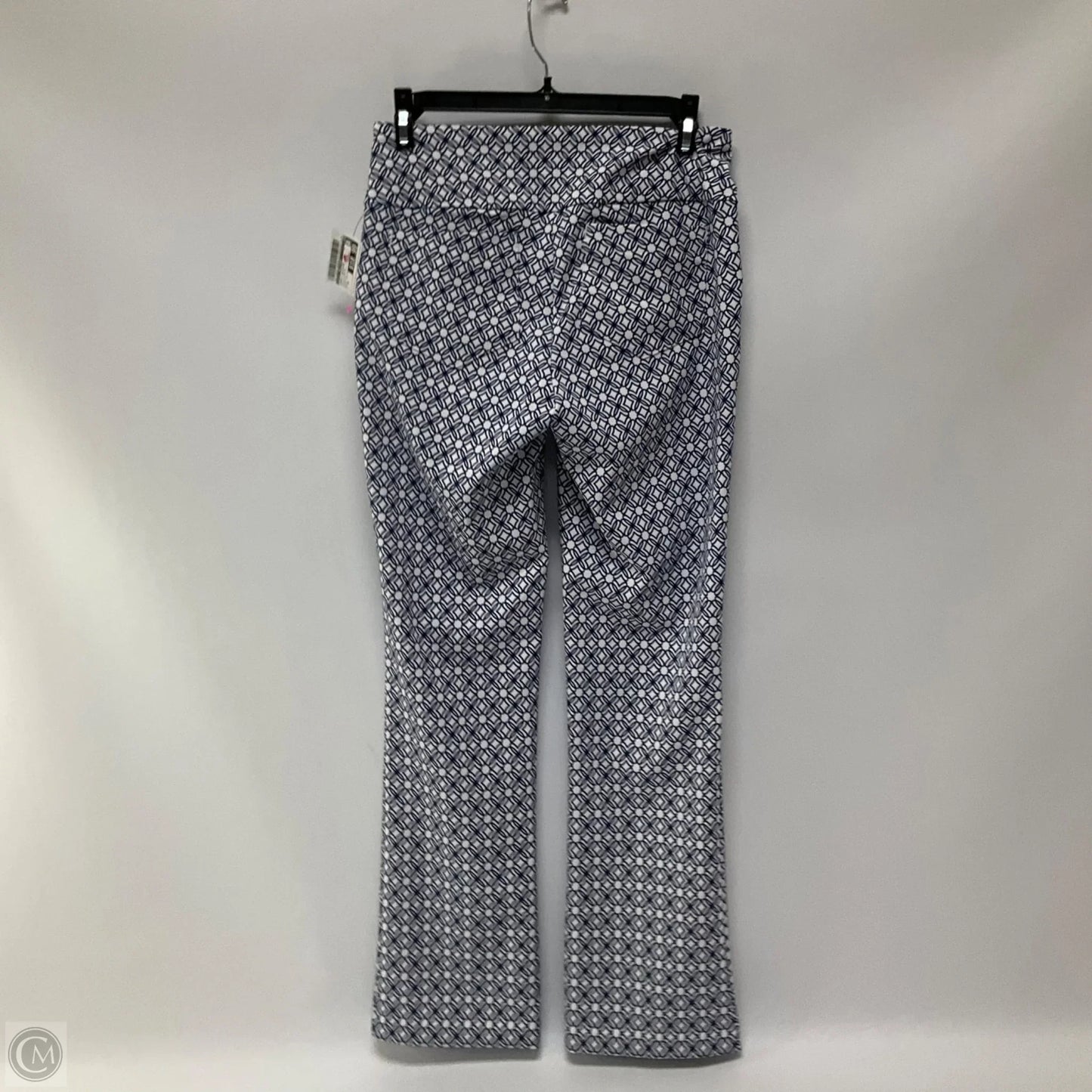 Pants Designer By Lilly Pulitzer In Blue & White, Size: 0