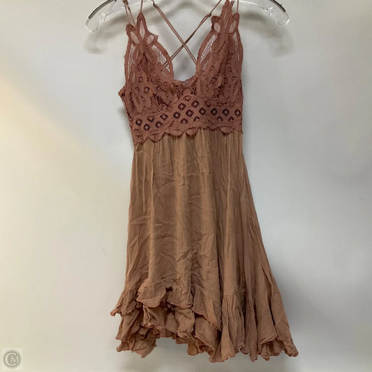Dress Casual Short By Free People In Pink, Size: Xs