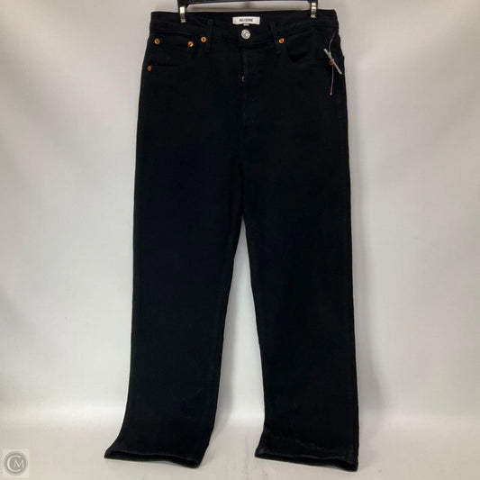 Jeans Straight By Cma In Black Denim, Size: 8