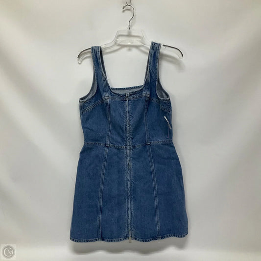 Dress Casual Short By Frame In Blue Denim, Size: L