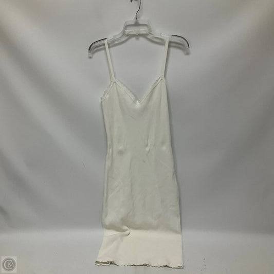 Dress Casual Midi By Autumn Cashmere In White, Size: M