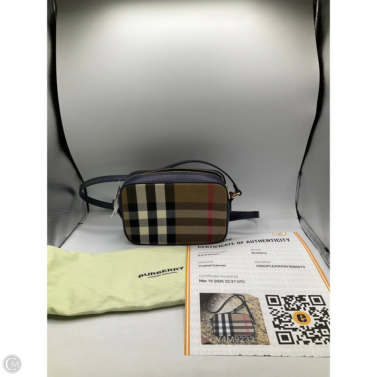 Crossbody Luxury Designer By Burberry, Size: Small