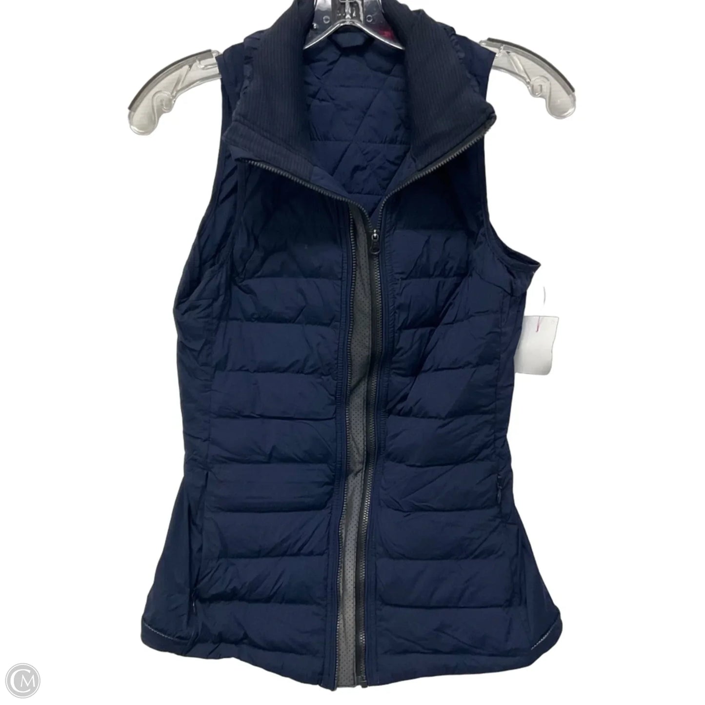 Vest Puffer & Quilted By Lululemon In Navy, Size: 4