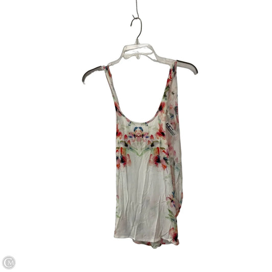 Top Sleeveless By Free People In Floral Print, Size: S