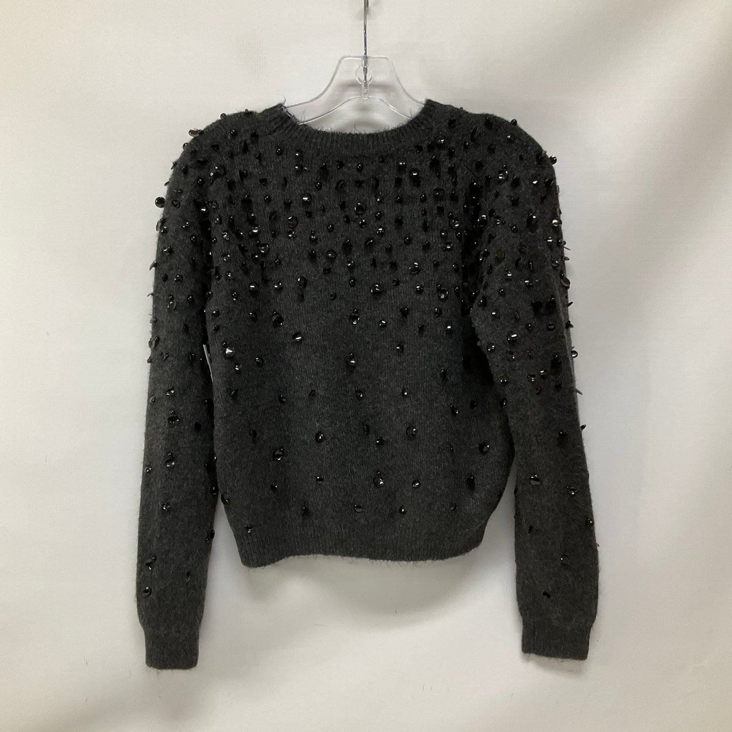 Sweater By Zara In Black & Grey, Size: M