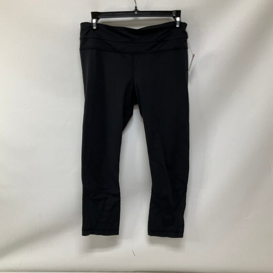 Athletic Leggings Capris By Lululemon In Black, Size: 8