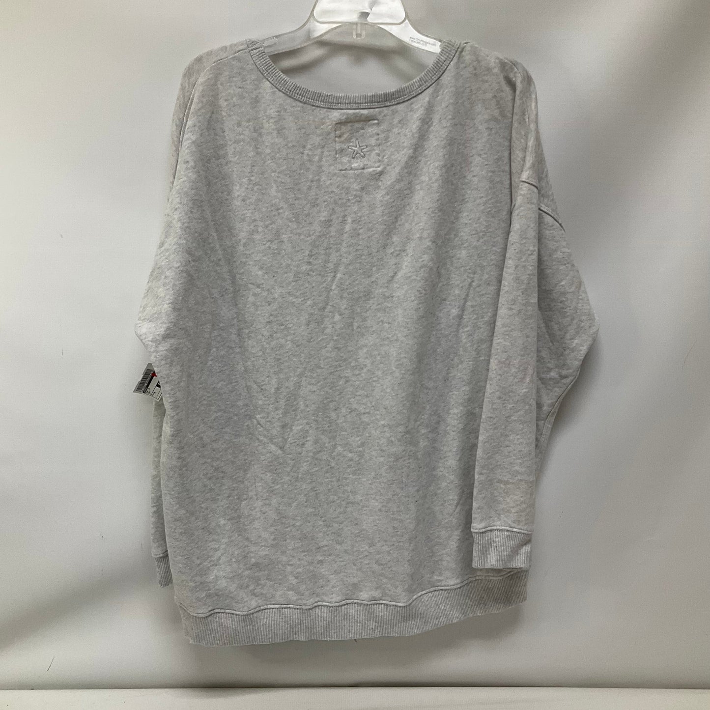 Top Long Sleeve By Aerie In Grey, Size: M