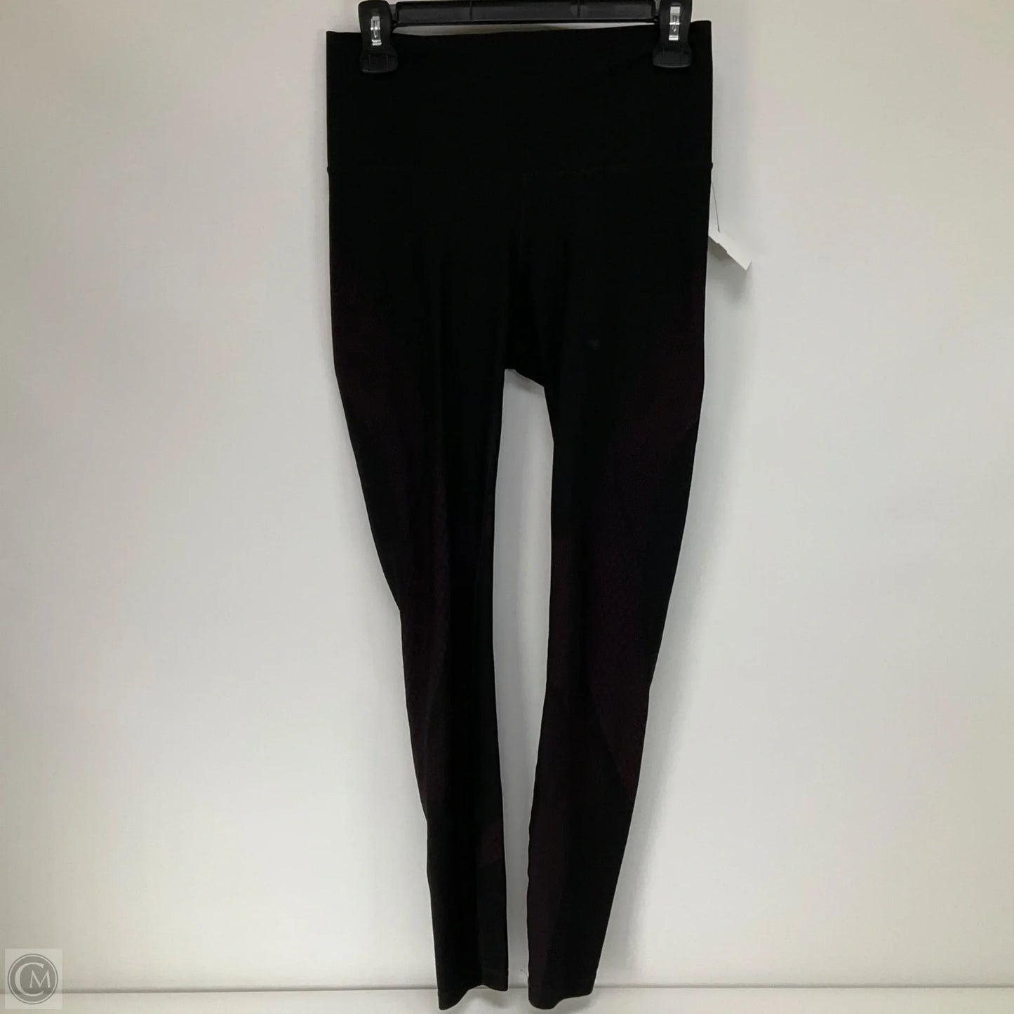 Athletic Leggings By Lululemon In Black & Purple, Size: 8