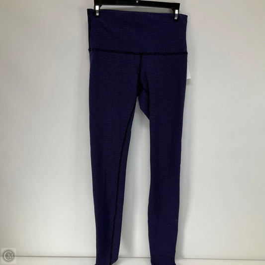 Athletic Leggings By Lululemon In Purple, Size: 8