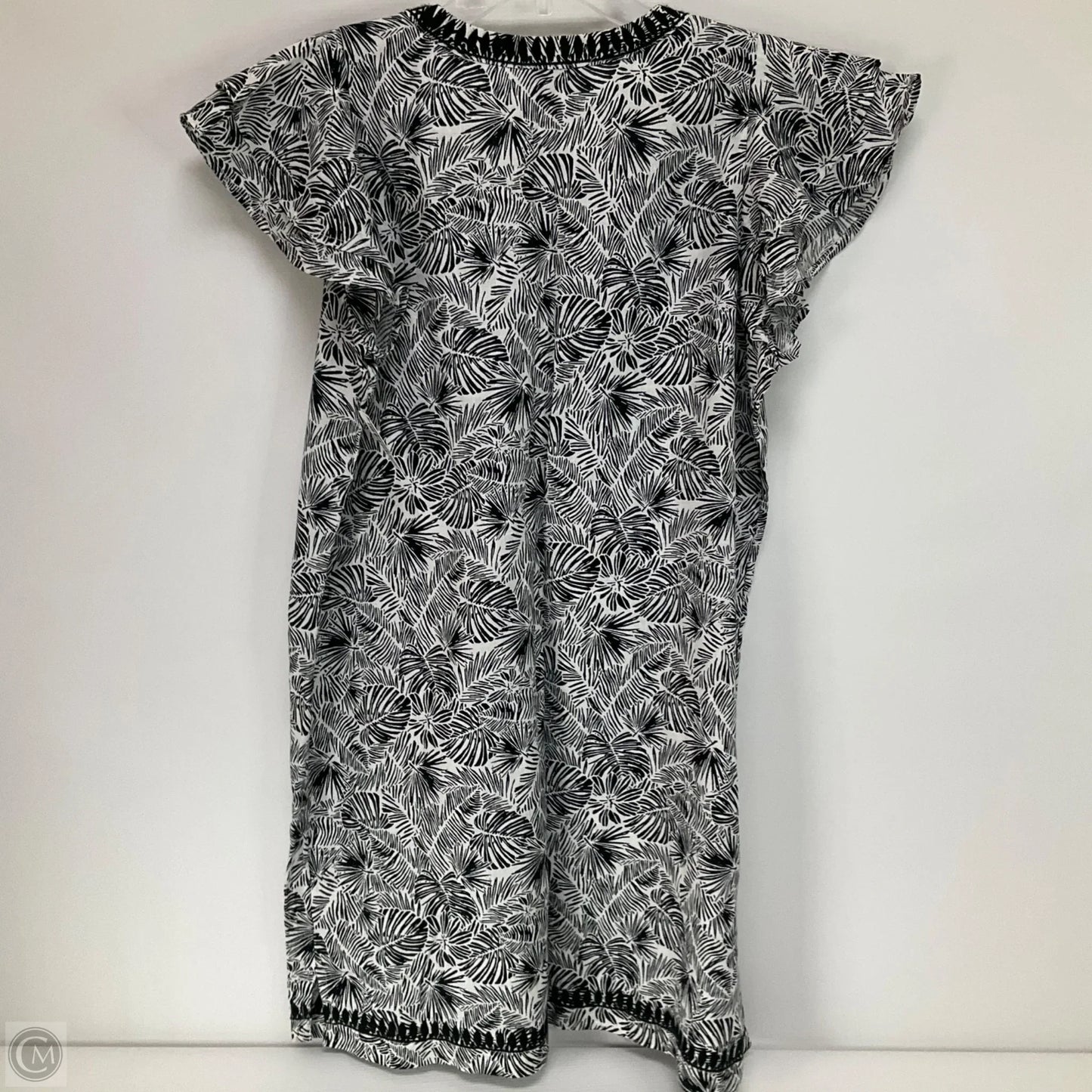 Dress Casual Short By Vineyard Vines In Black & White, Size: M