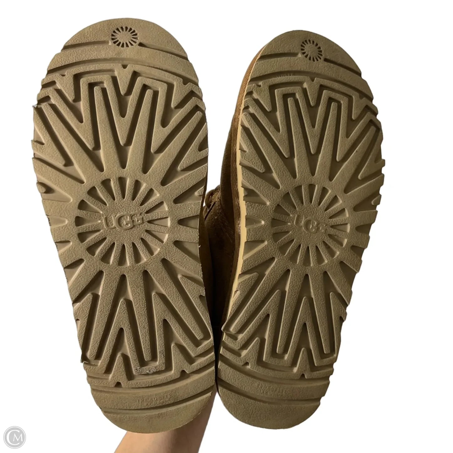 Shoes Designer By Ugg In Brown, Size: 9