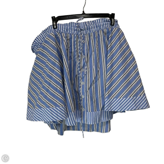 Skirt Mini & Short By Anthropologie In Striped Pattern, Size: 3x