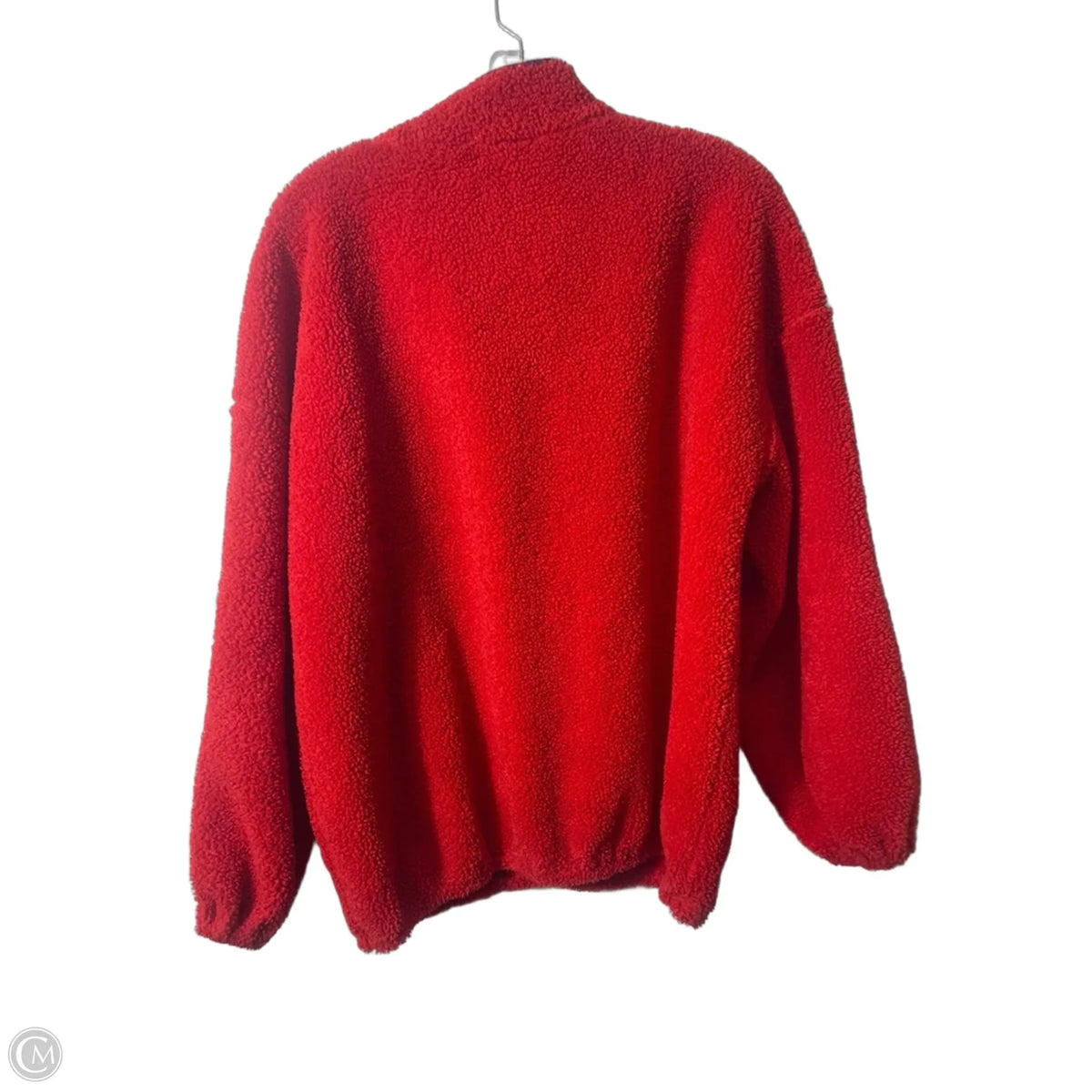 Top Long Sleeve By Loft In Red, Size: L