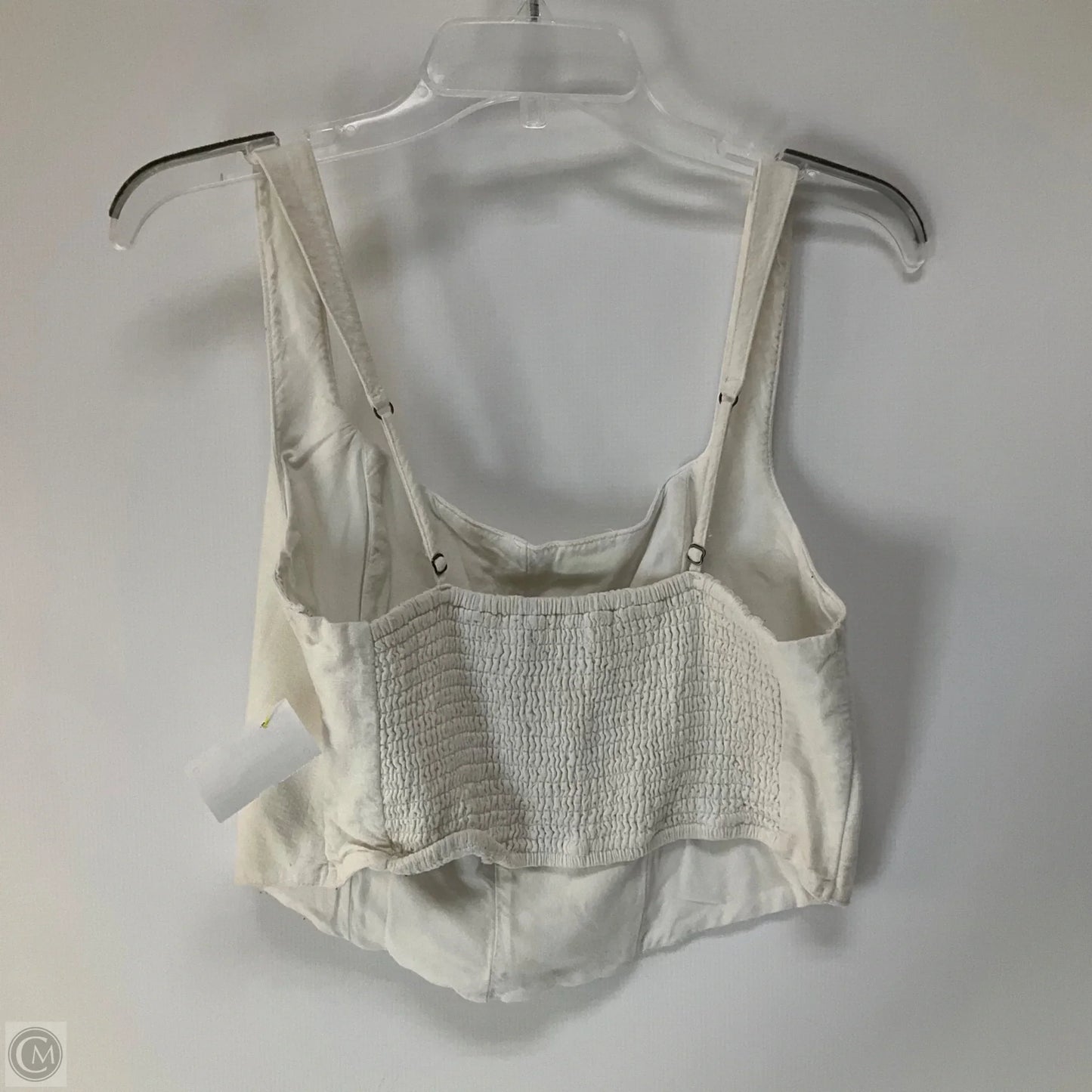 Top Sleeveless By Abercrombie And Fitch In White, Size: L