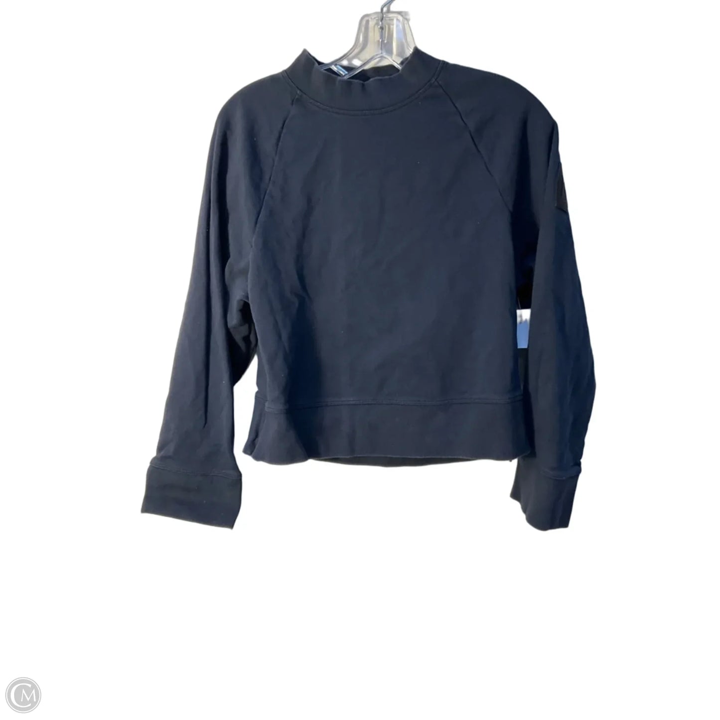 Athletic Sweatshirt Collar By On Cloud In Navy, Size: M