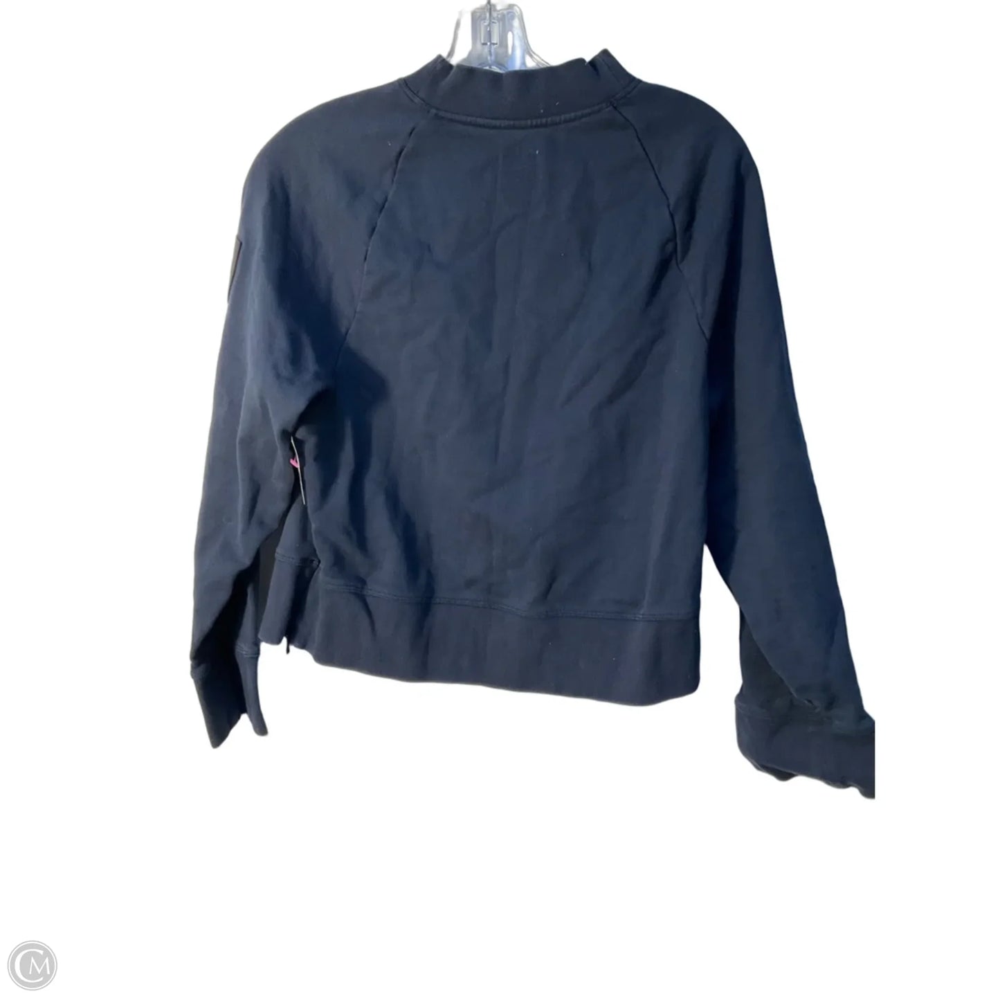 Athletic Sweatshirt Collar By On Cloud In Navy, Size: M