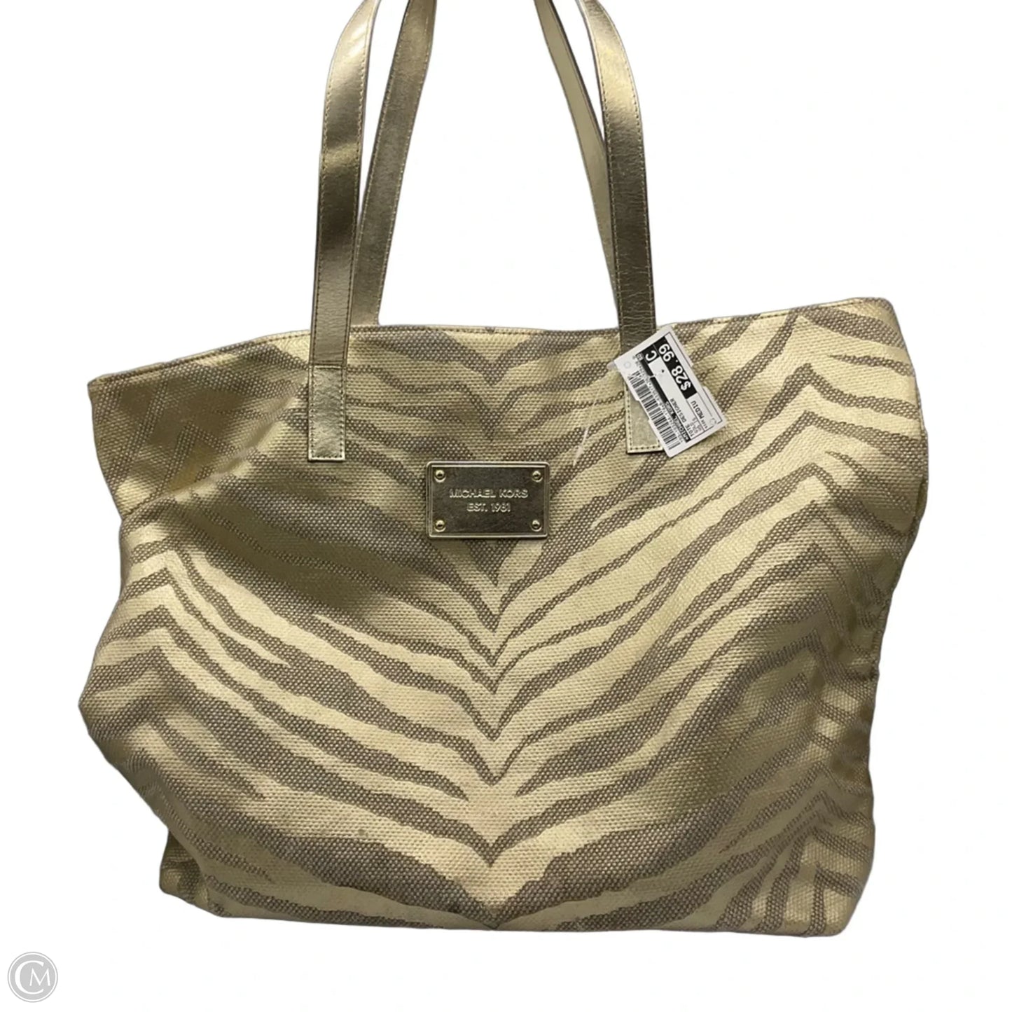 Tote Designer By Michael Kors, Size: Medium