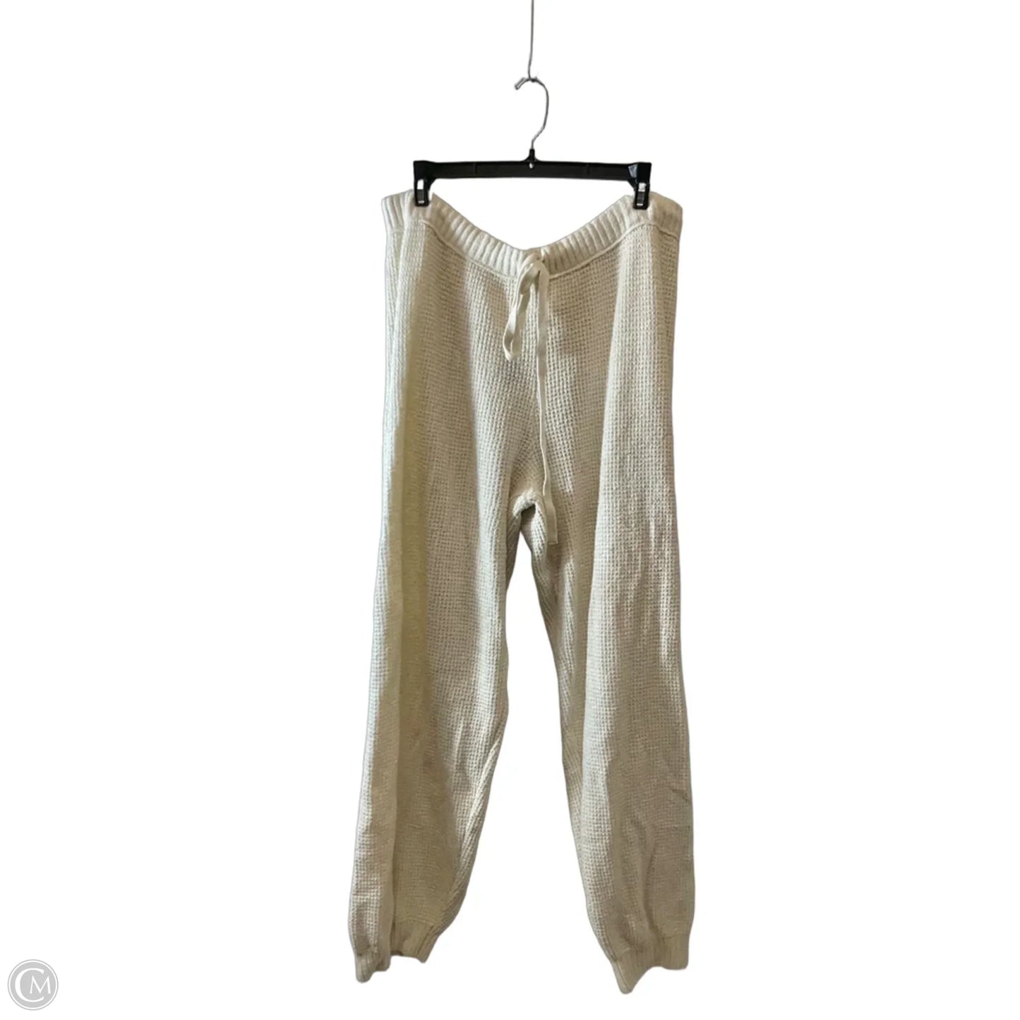 Pants Lounge By Aerie In Cream, Size: Xl