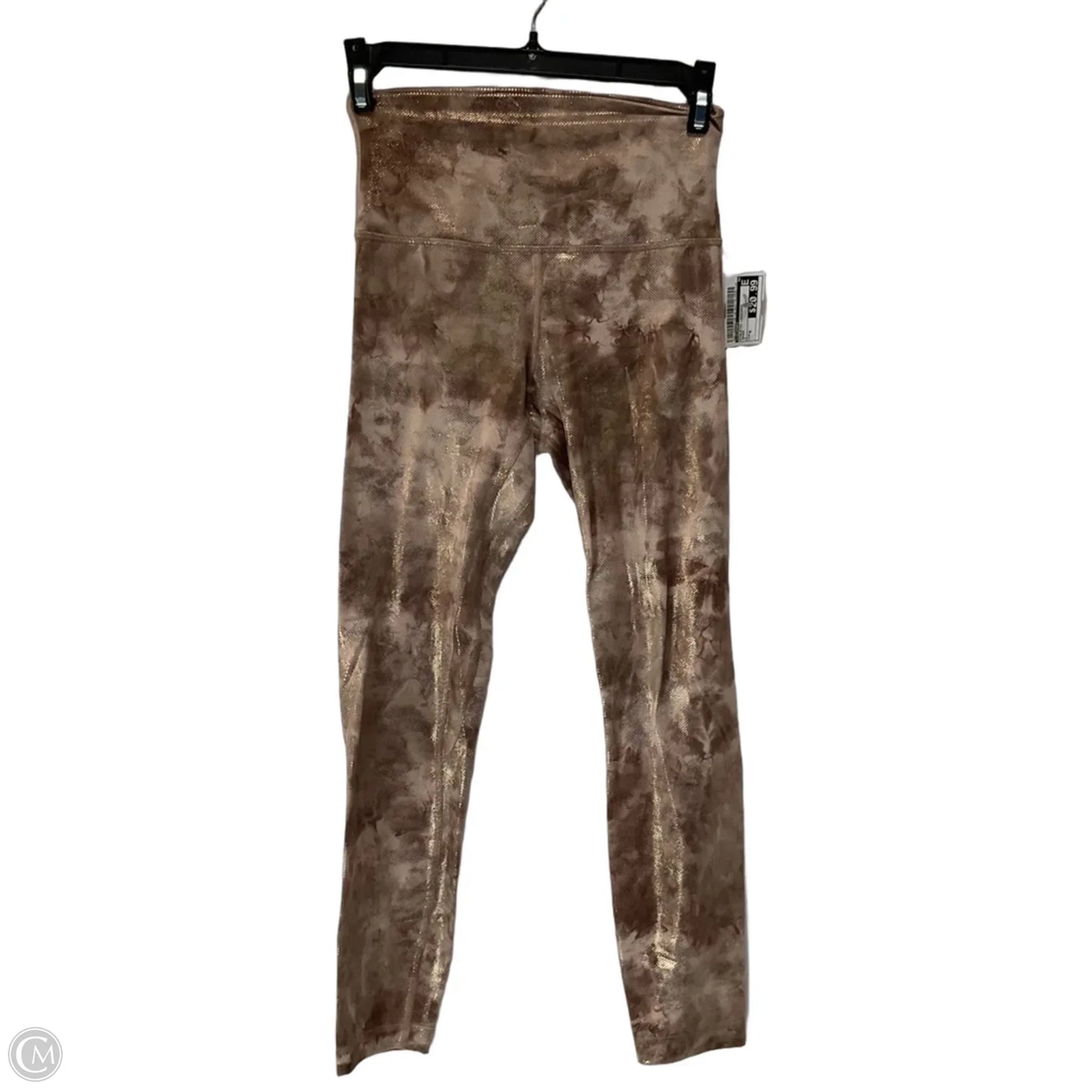 Athletic Leggings By Lulumari In Brown, Size: 4
