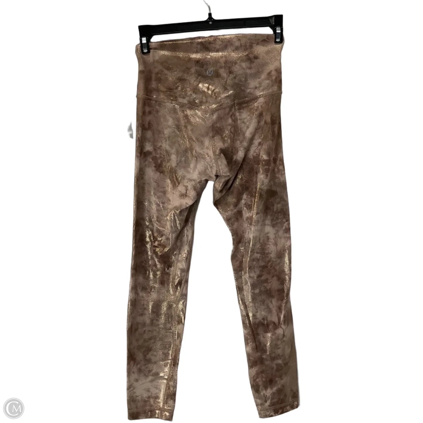 Athletic Leggings By Lulumari In Brown, Size: 4