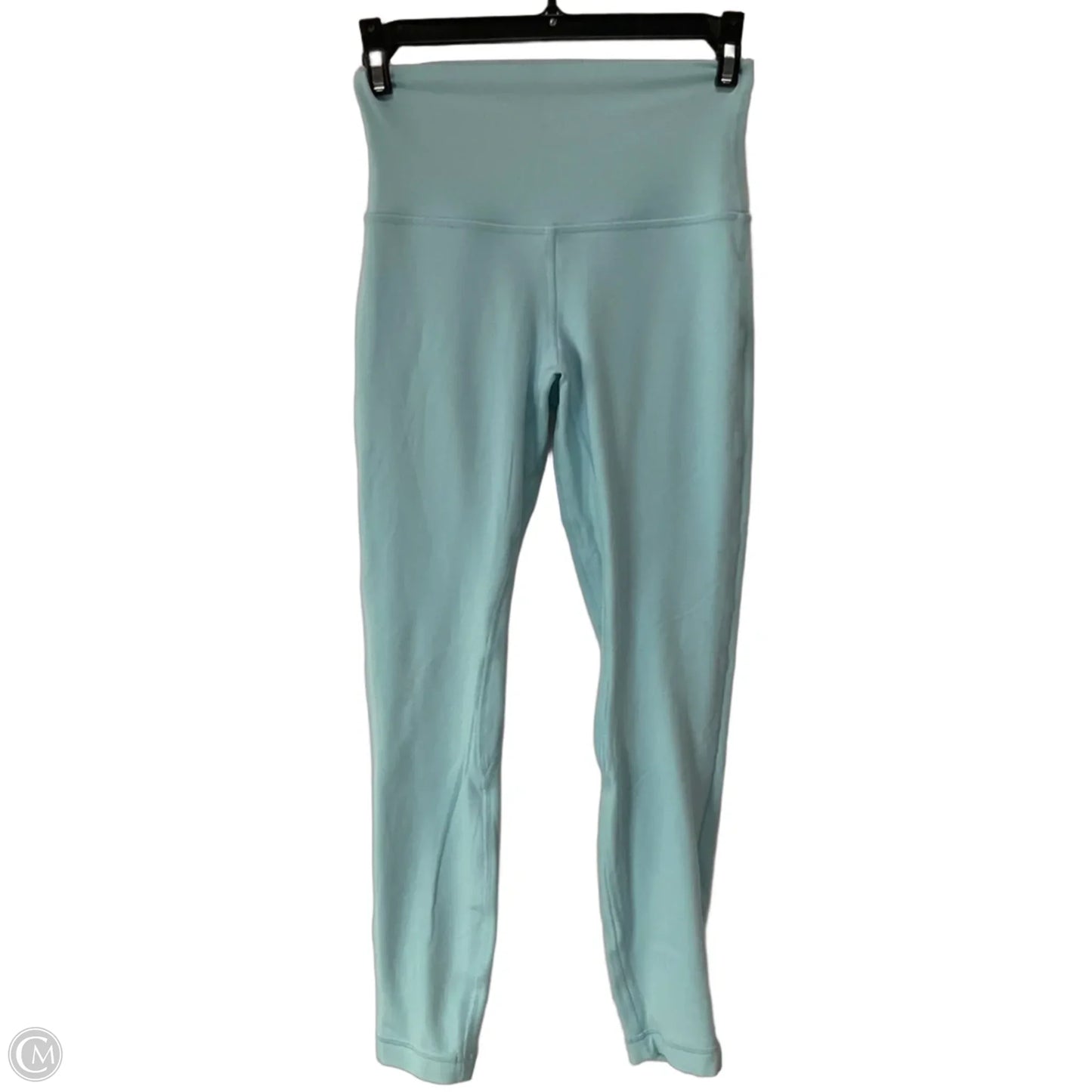 Athletic Leggings By Lululemon In Blue & Brown, Size: 4