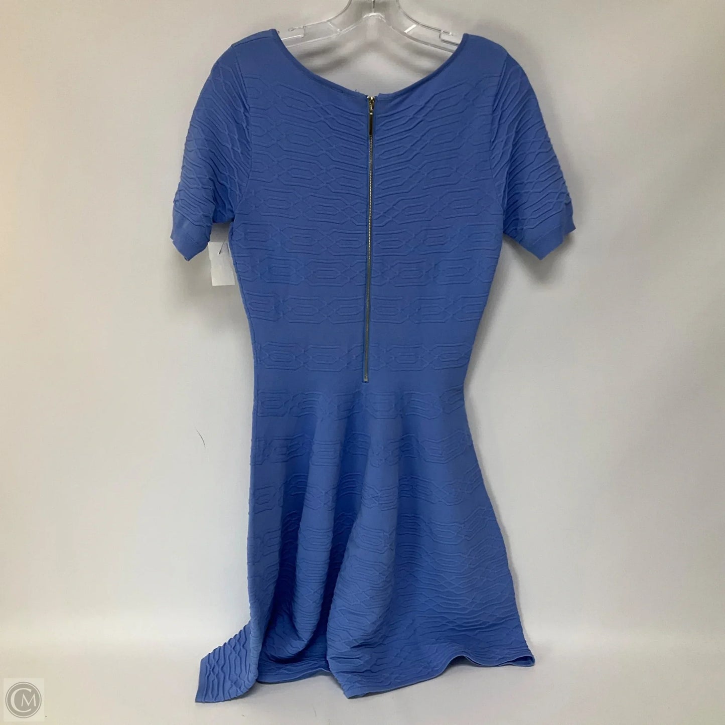 Dress Casual Midi By Badgley Mischka In Blue, Size: S