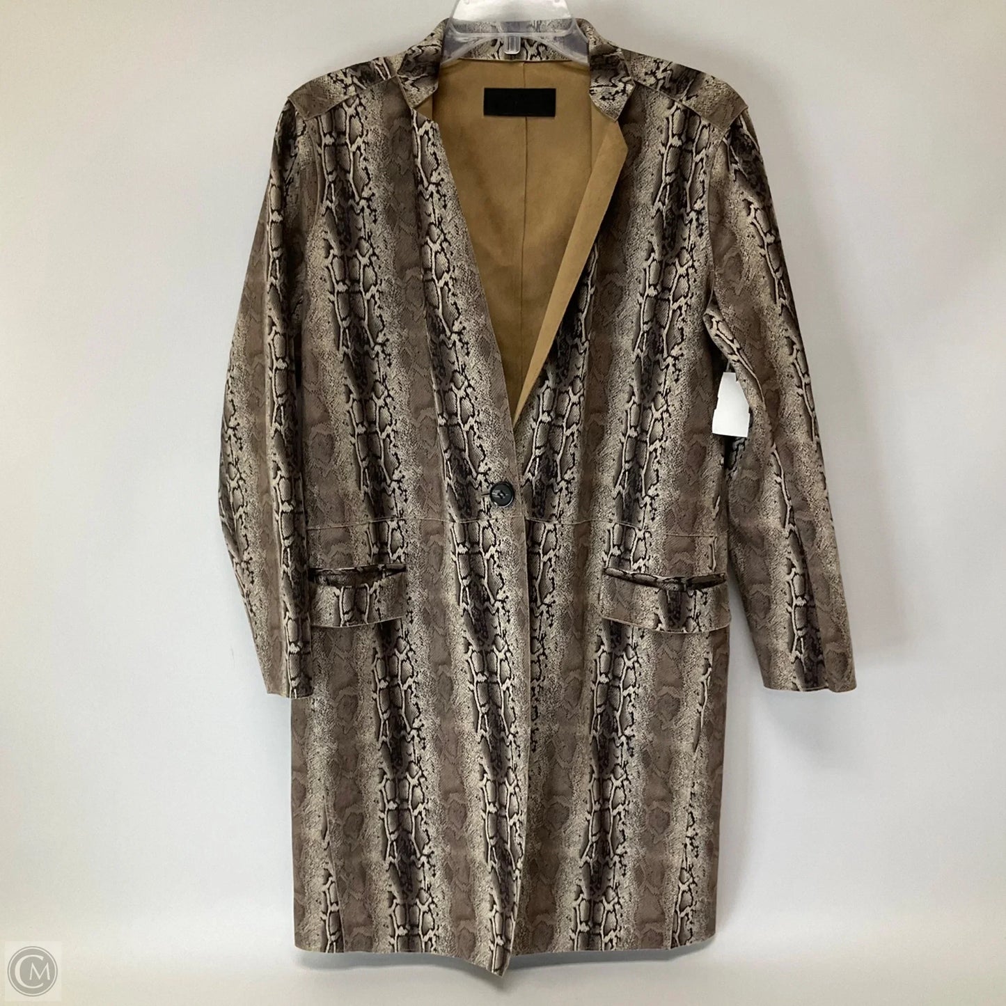 Coat Trench Coat By Blanknyc In Animal Print, Size: Xs