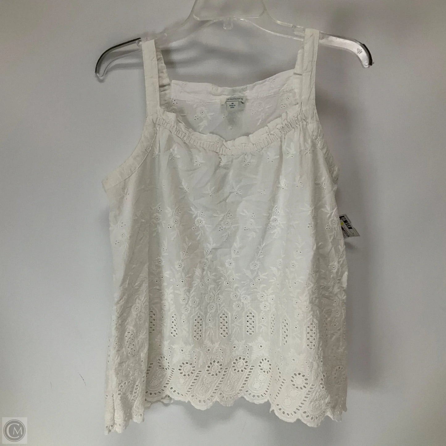 Top Sleeveless By Sundance In White, Size: M