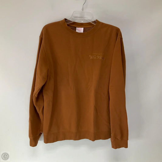 Sweatshirt Crewneck By Stoney Clover Lane In Brown, Size: S