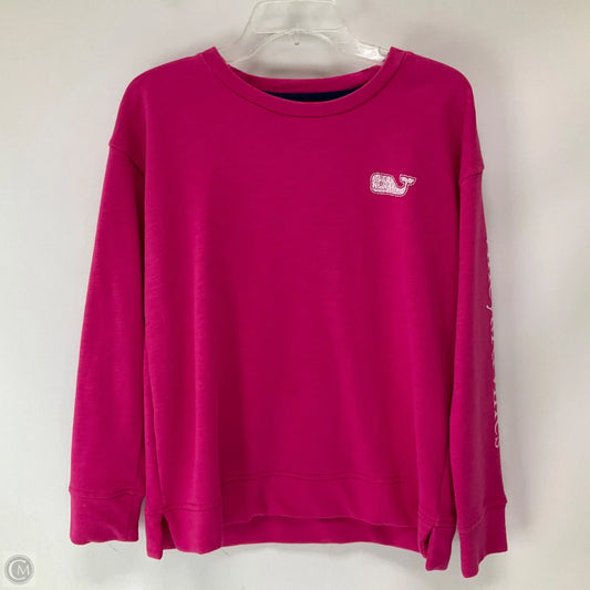 Sweatshirt Crewneck By Vineyard Vines In Pink, Size: S
