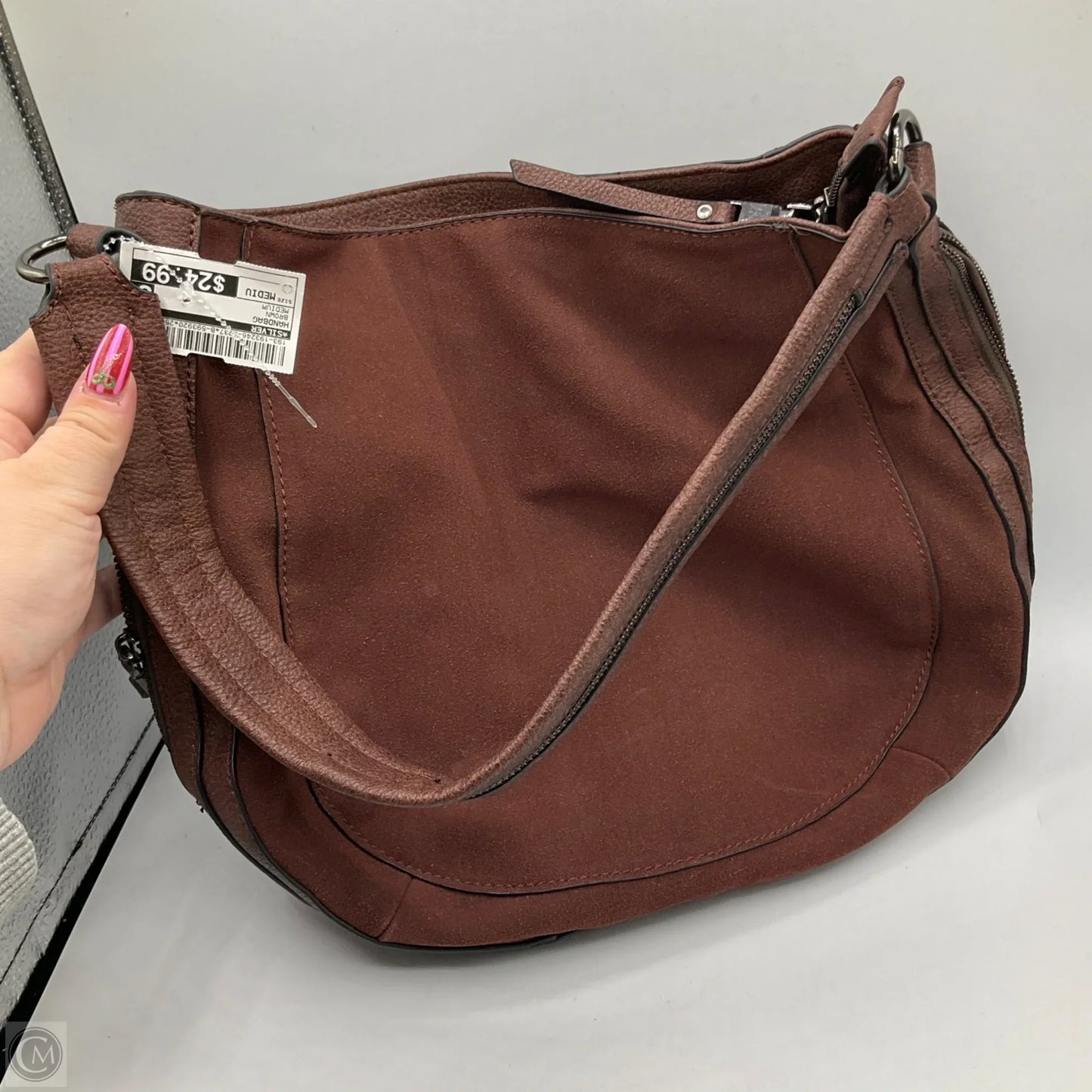 Handbag By Silver, Size: Medium