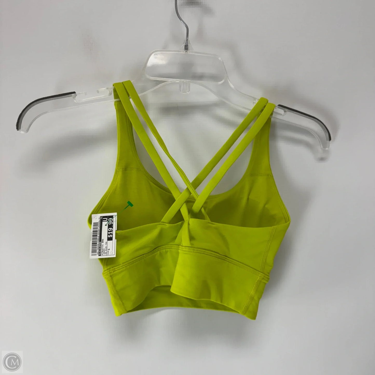 Athletic Bra By Lululemon In Green, Size: S