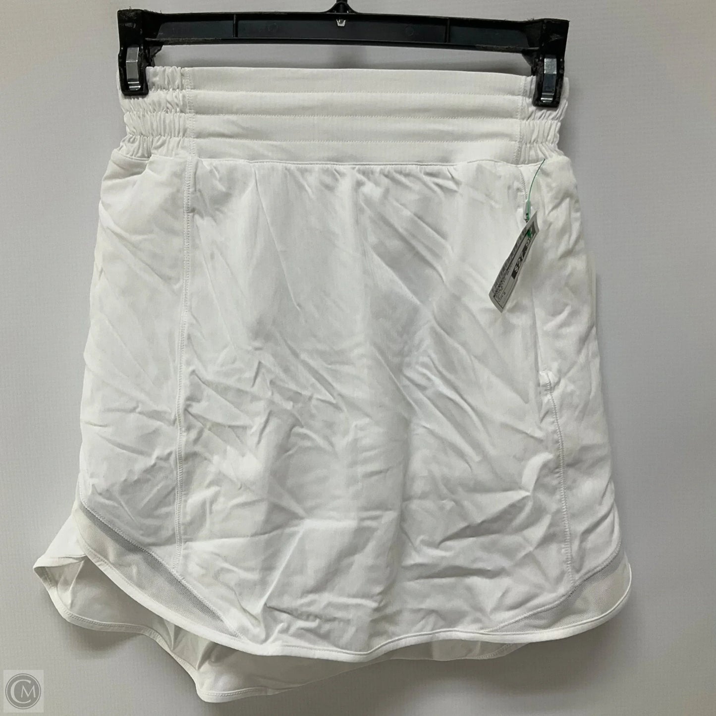 Athletic Skirt By Lululemon In White, Size: 2