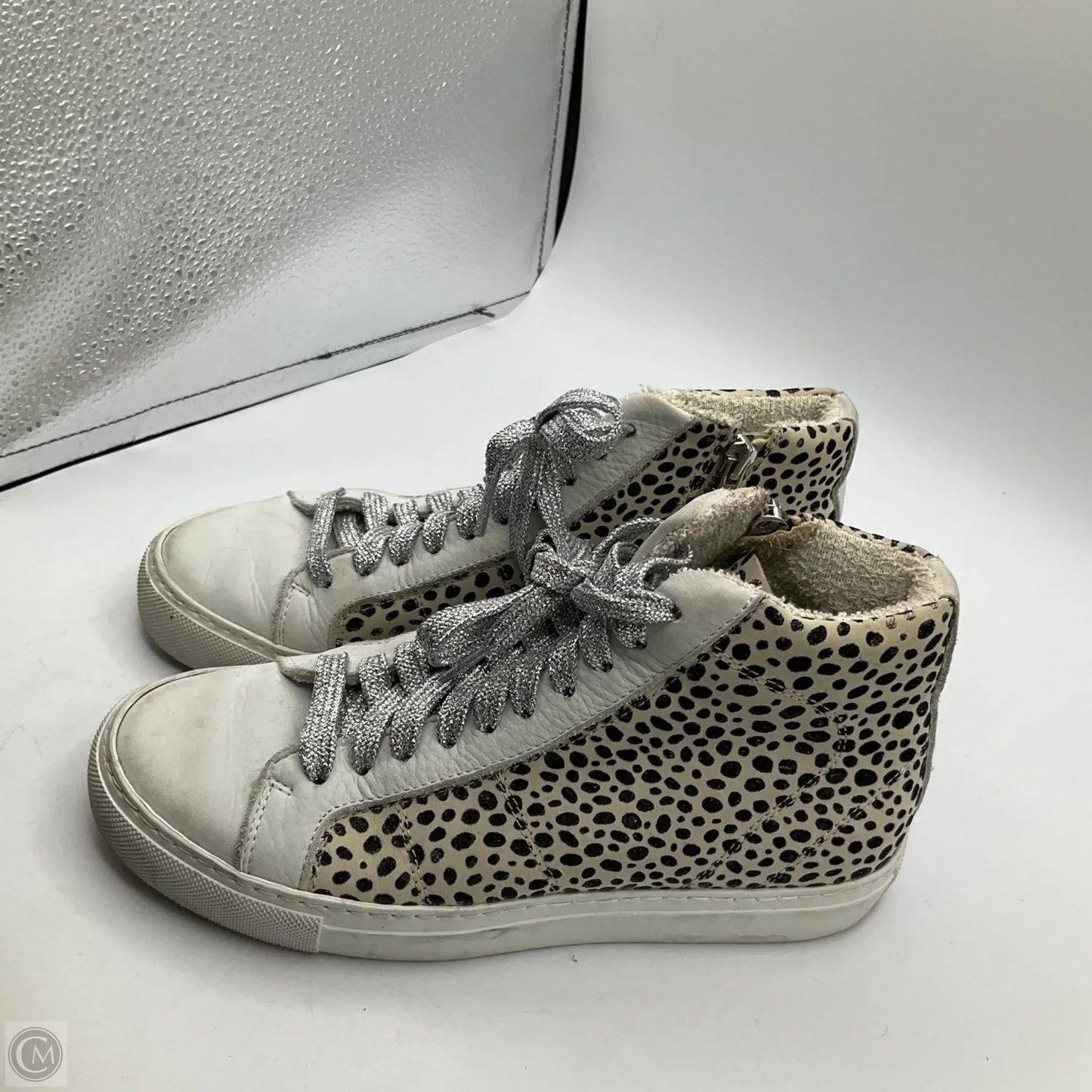 Shoes Sneakers By P448 In Animal Print, Size: 6